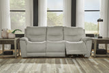 Next-Gen Gaucho Sofa, Loveseat and Recliner in Fossil - PKG013178