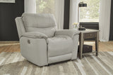 Next-Gen Gaucho Sofa, Loveseat and Recliner in Fossil - PKG013178