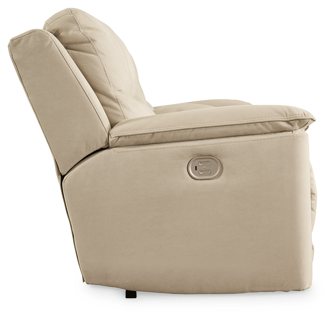 Next-Gen Gaucho Sofa, Loveseat and Recliner in Latte - PKG013180