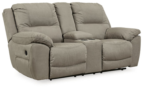 Next-Gen Gaucho Sofa, Loveseat and Recliner in Putty - PKG013086