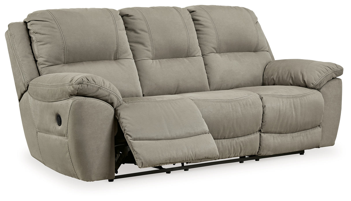 Next-Gen Gaucho Sofa, Loveseat and Recliner in Putty - PKG013086