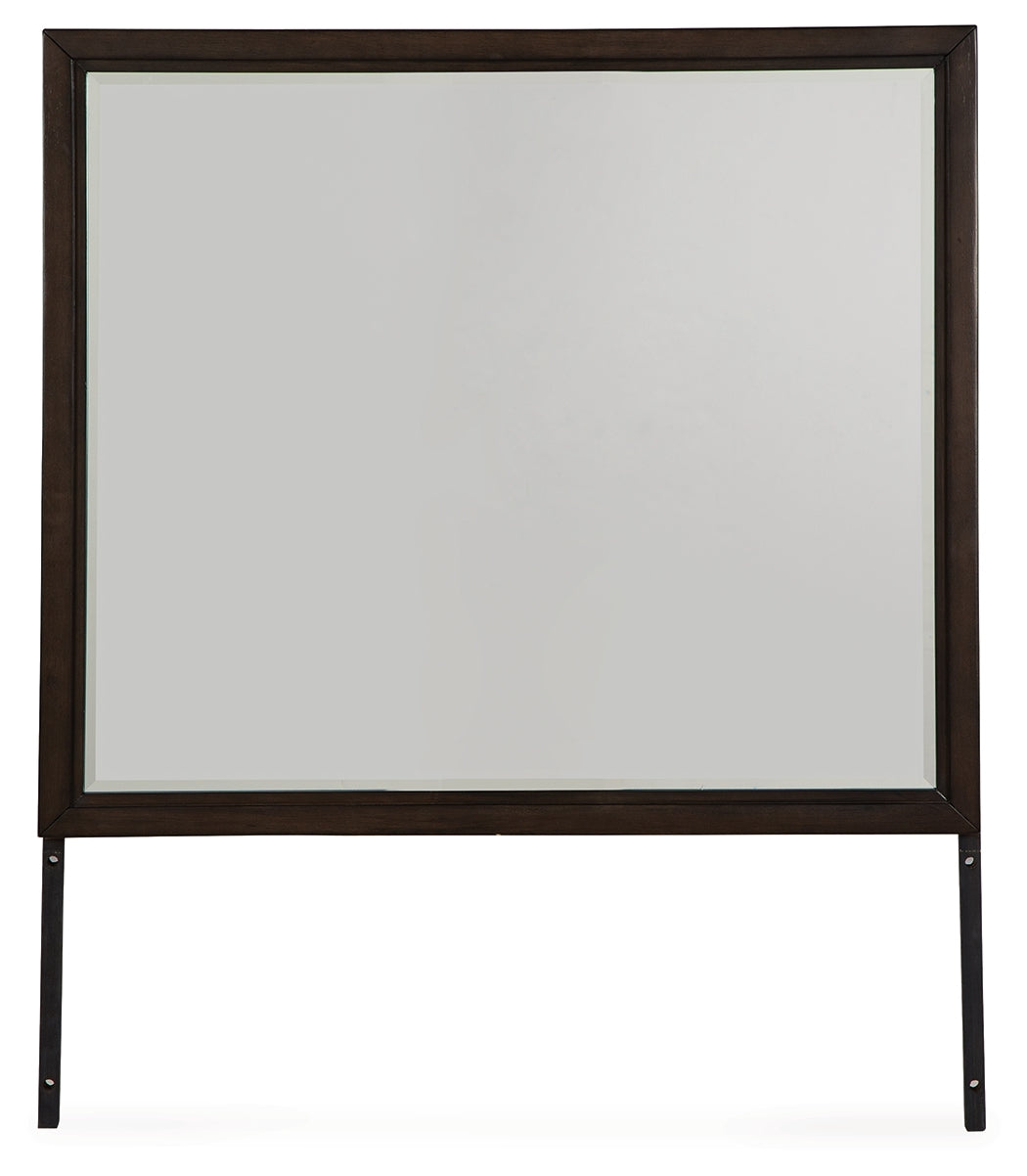 Neymorton Dark Grayish Brown Bedroom Mirror from Ashley - Luna Furniture