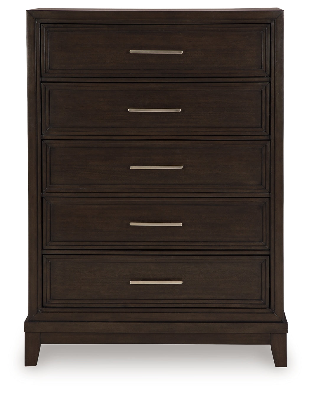 Neymorton Dark Grayish Brown Chest of Drawers from Ashley - Luna Furniture