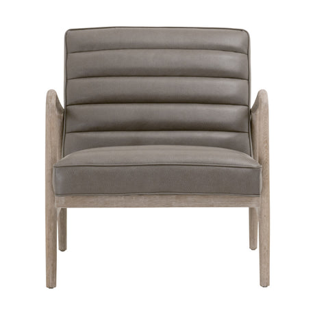 Tahoe Club Chair in Contract Ore Gray Synthetic, Natural Gray Oak - 6658.OGRY/NG