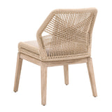 Loom Dining Chair in Sand Rope, Light Gray, Natural Gray Mahogany, Set of 2 - 6808KD.SND/FLGRY/NG