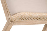Loom Dining Chair in Sand Rope, Light Gray, Natural Gray Mahogany, Set of 2 - 6808KD.SND/FLGRY/NG