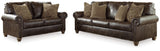 Nicorvo Sofa and Loveseat in Coffee - PKG001766