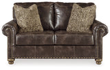 Nicorvo Sofa and Loveseat in Coffee - PKG001766