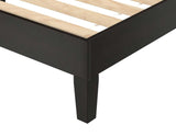 Nix Full Platform Bed, Black from Steve Silver - Luna Furniture