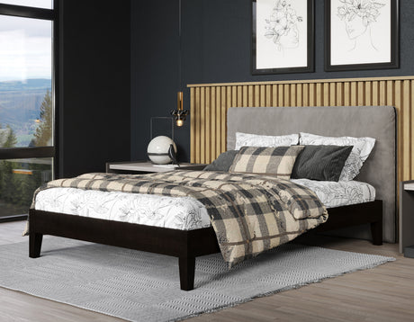 Nix Full Platform Bed, Black from Steve Silver - Luna Furniture