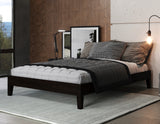 Nix Full Platform Bed, Black from Steve Silver - Luna Furniture