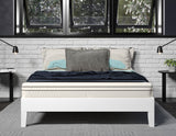 Nix Full Platform Bed, White from Steve Silver - Luna Furniture