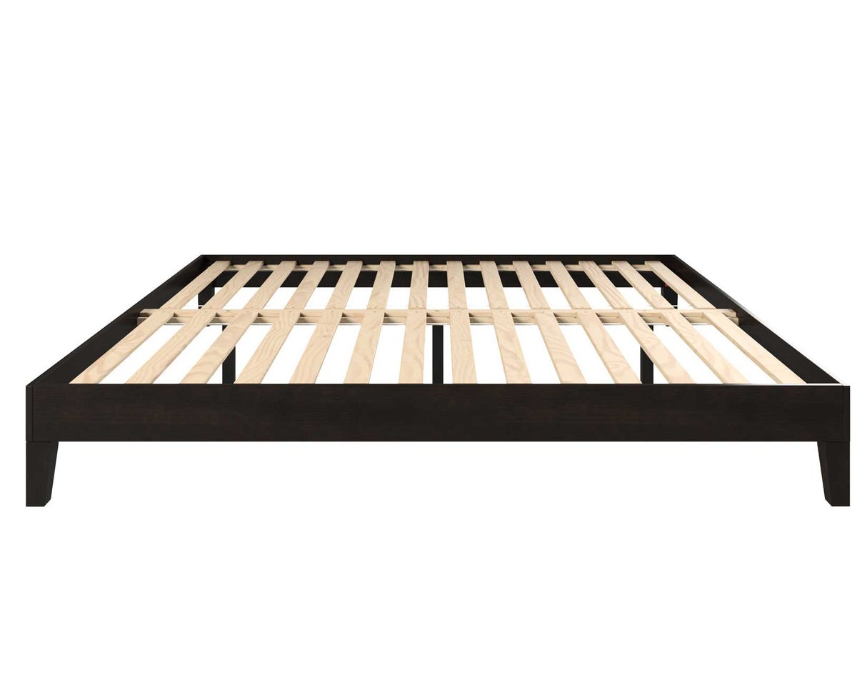 Nix King Platform Bed, Black from Steve Silver - Luna Furniture