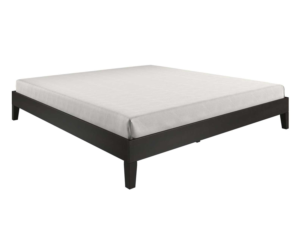 Nix King Platform Bed, Black from Steve Silver - Luna Furniture