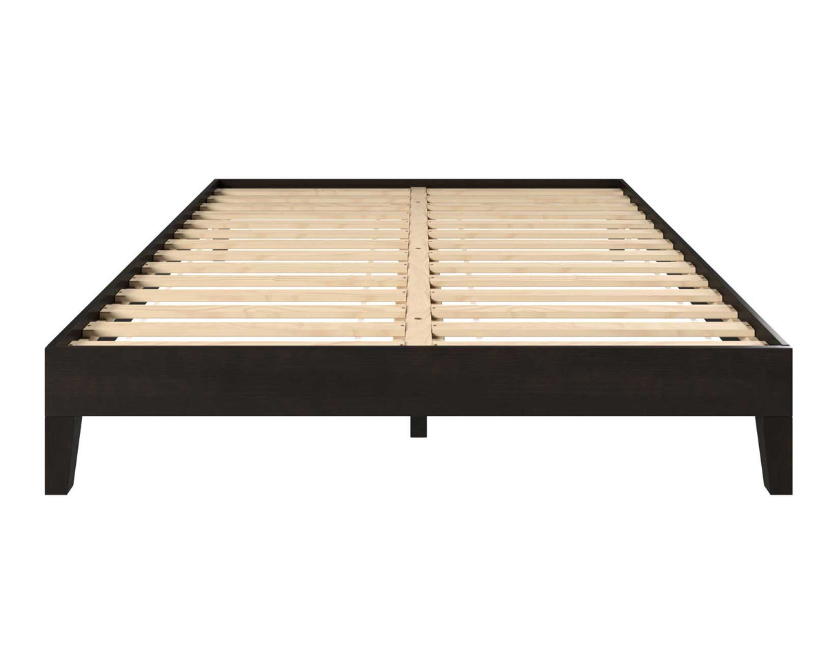 Nix Queen Platform Bed, Black from Steve Silver - Luna Furniture