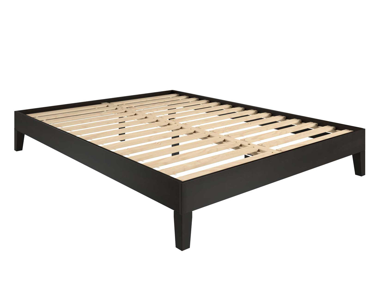 Nix Queen Platform Bed, Black from Steve Silver - Luna Furniture