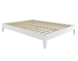 Nix Queen Platform Bed, White from Steve Silver - Luna Furniture