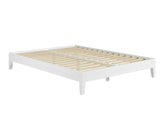 Nix Queen Platform Bed, White from Steve Silver - Luna Furniture