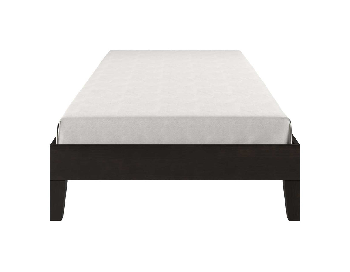 Nix Twin Platform Bed, Black from Steve Silver - Luna Furniture