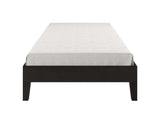 Nix Twin Platform Bed, Black from Steve Silver - Luna Furniture