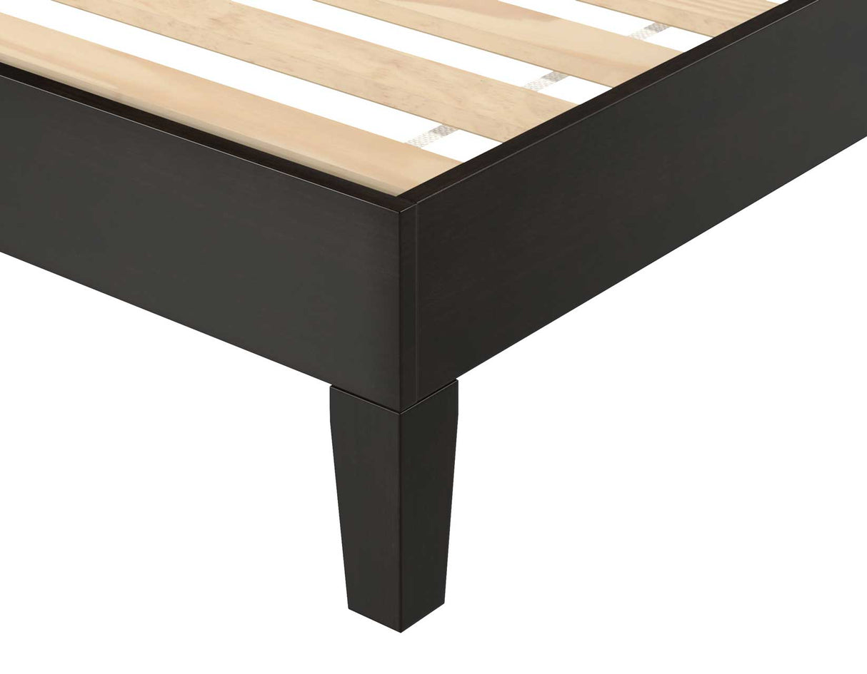 Nix Twin Platform Bed, Black from Steve Silver - Luna Furniture