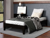 Nix Twin Platform Bed, Black from Steve Silver - Luna Furniture