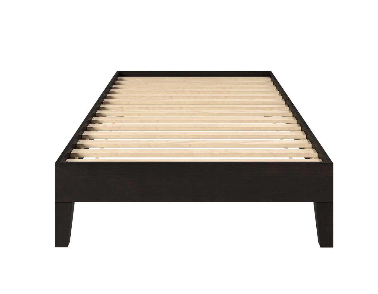 Nix Twin Platform Bed, Black from Steve Silver - Luna Furniture