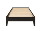 Nix Twin Platform Bed, Black from Steve Silver - Luna Furniture