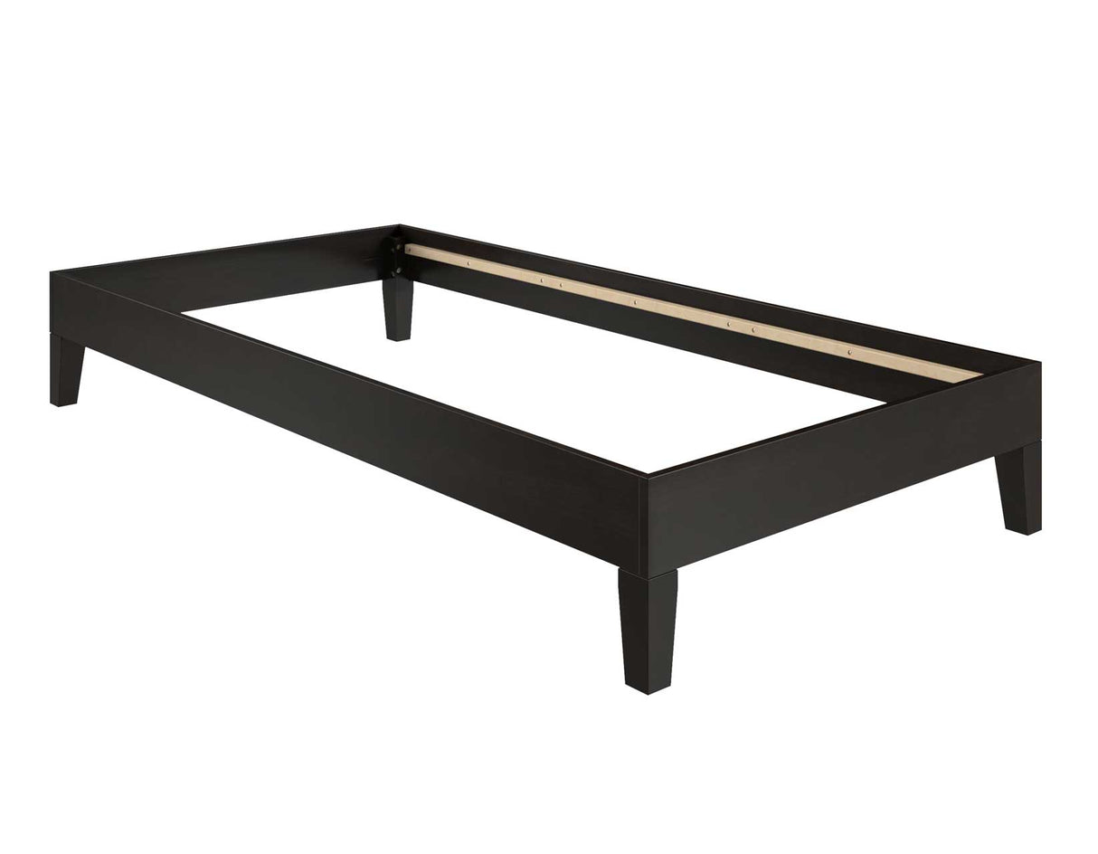 Nix Twin Platform Bed, Black from Steve Silver - Luna Furniture