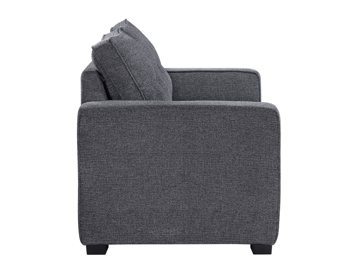 Noah Convertible Sleeper Loveseat, Gray - NOA800GL