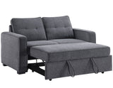 Noah Convertible Sleeper Loveseat, Gray - NOA800GL