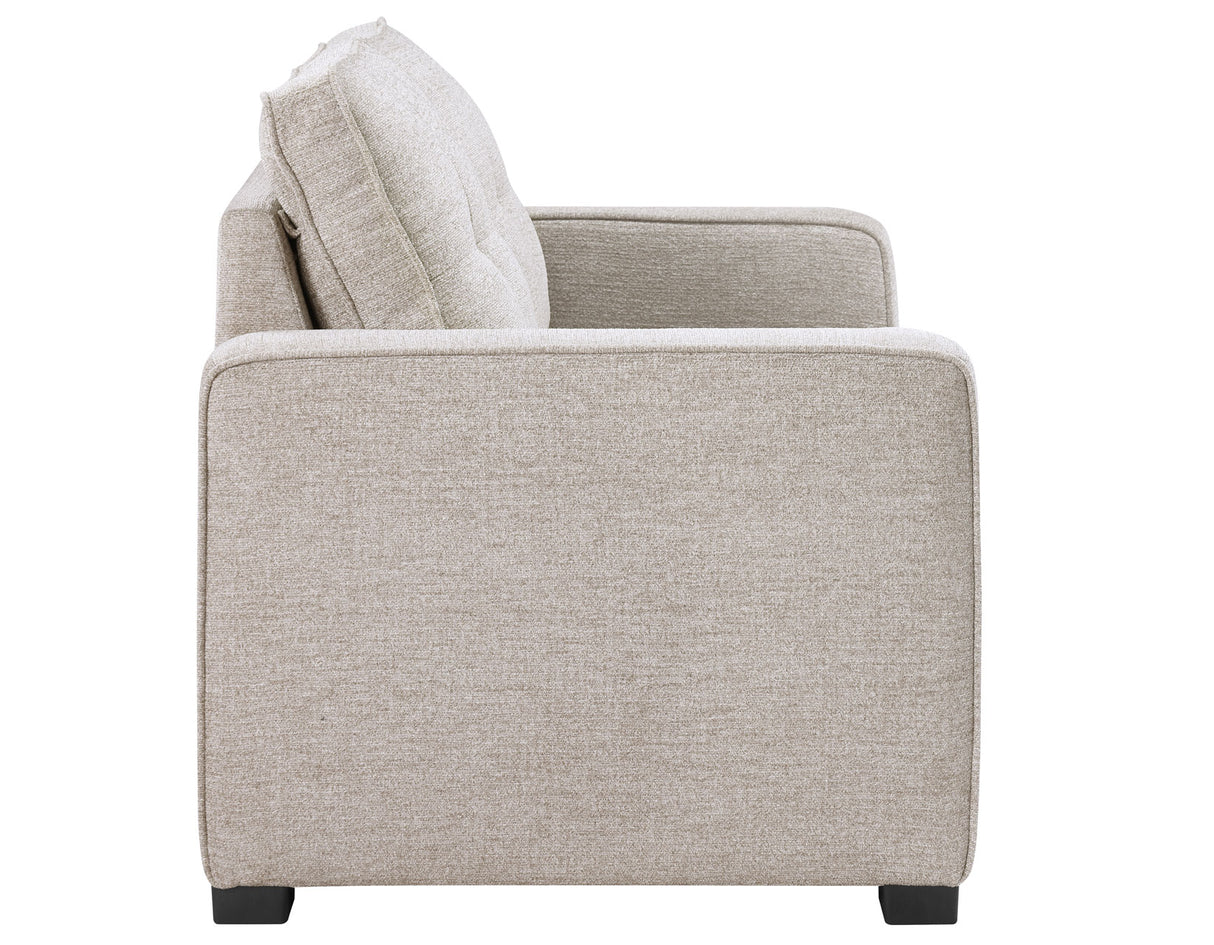 Noah Convertible Sleeper Loveseat, Tan - NOA800NL