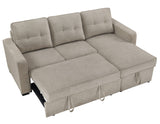 Noah Flippable, Convertible Storage Sleeper Chofa, Tan from Steve Silver - Luna Furniture