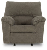 Norlou Sofa, Loveseat and Recliner in Flannel - PKG014499