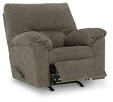 Norlou Sofa, Loveseat and Recliner in Flannel - PKG014499