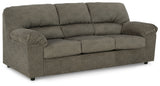 Norlou Sofa, Loveseat and Recliner in Flannel - PKG014499