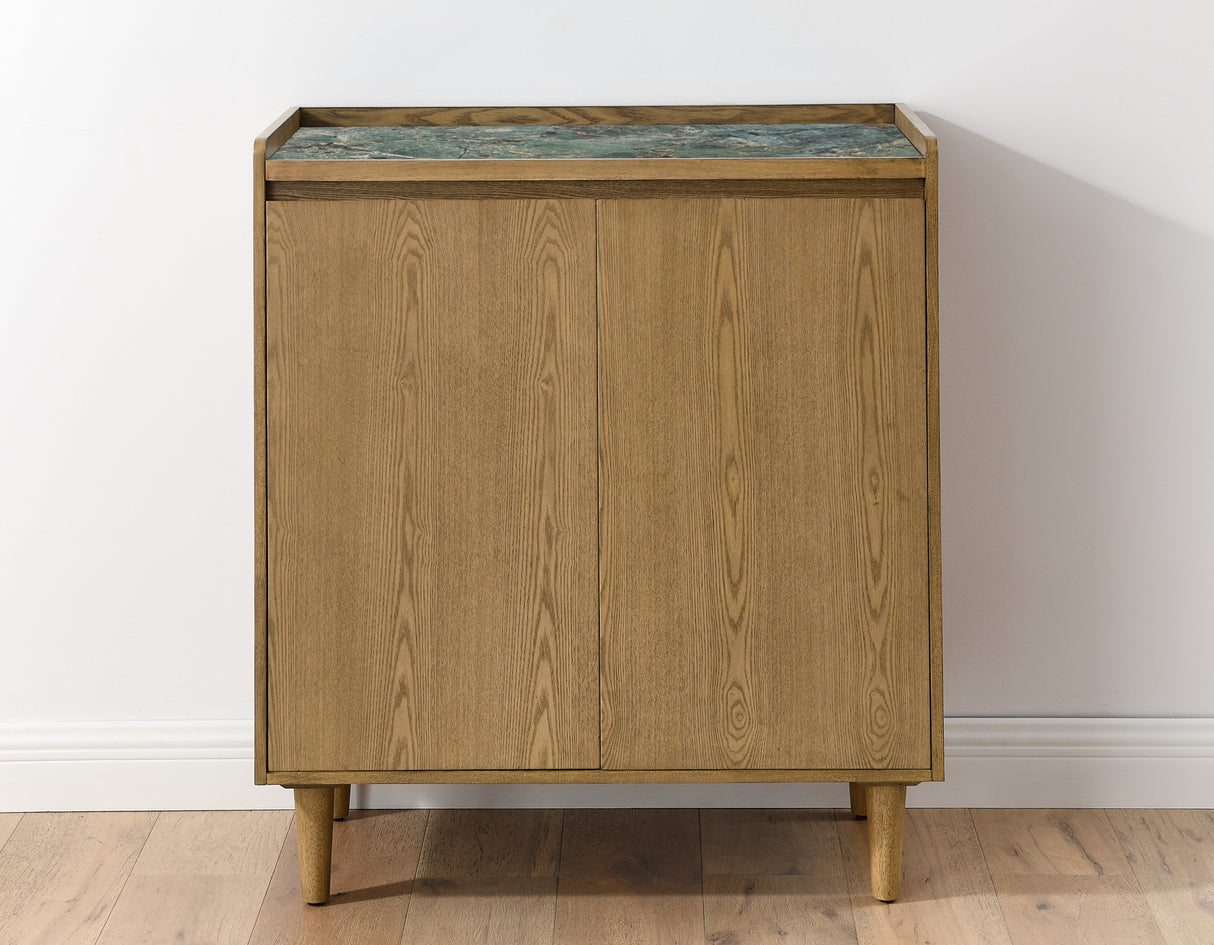 Novato Sintered Stone Cabinet from Steve Silver - Luna Furniture