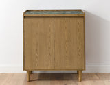 Novato Sintered Stone Cabinet from Steve Silver - Luna Furniture