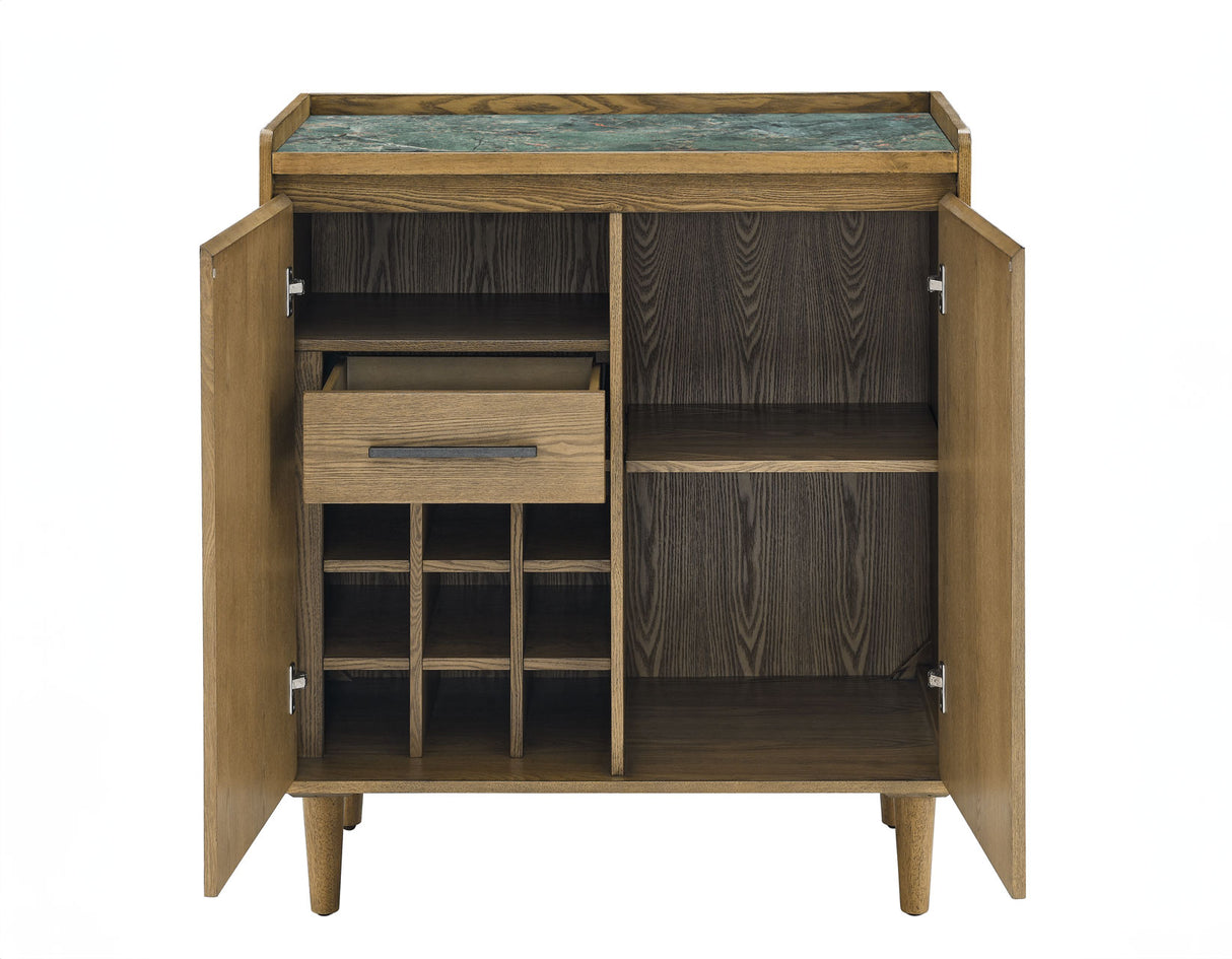 Novato Sintered Stone Cabinet from Steve Silver - Luna Furniture