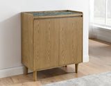 Novato Sintered Stone Cabinet from Steve Silver - Luna Furniture