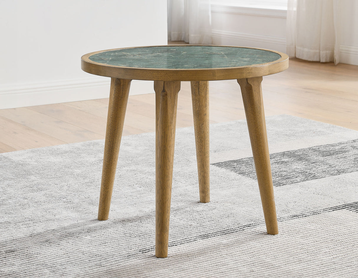 Novato Sintered Stone End Table from Steve Silver - Luna Furniture