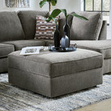 O'Phannon 2-Piece Sectional with Ottoman in Putty - PKG014855