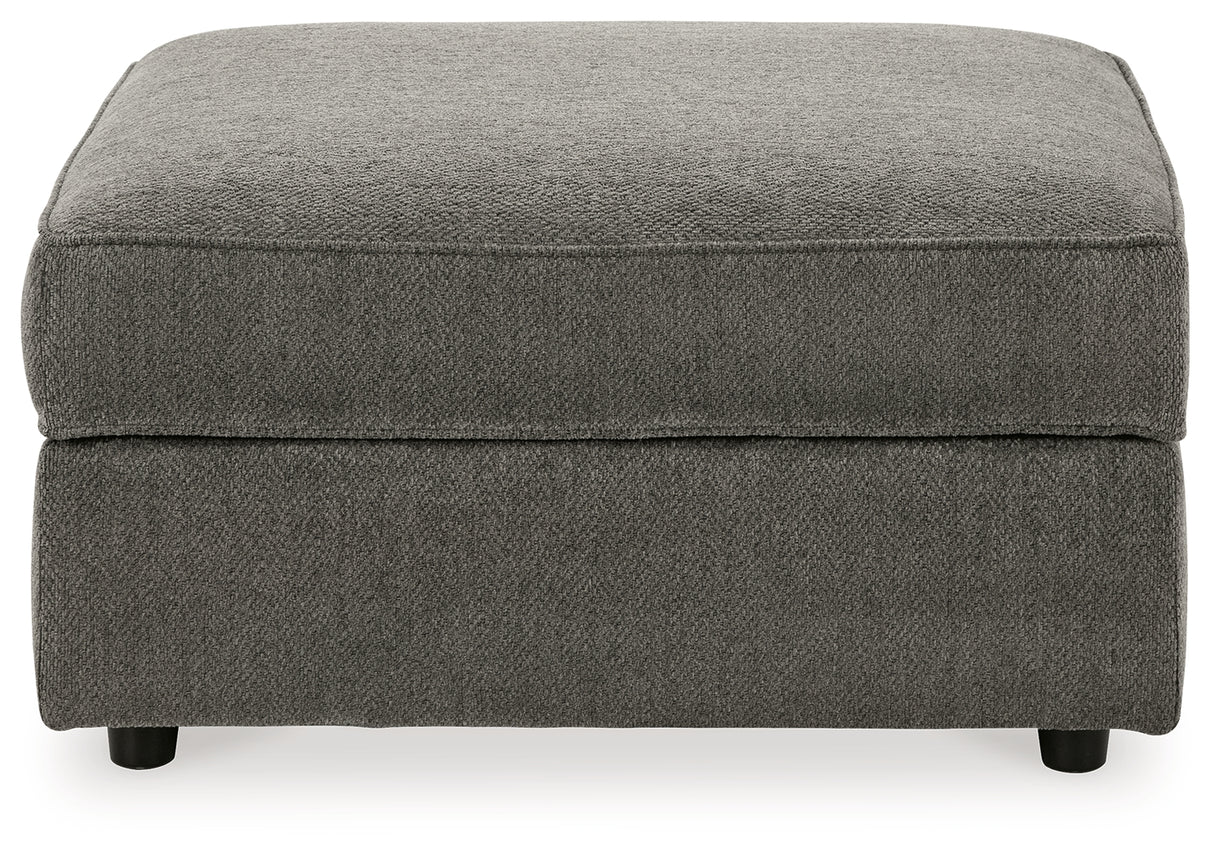 O'Phannon 2-Piece Sectional with Ottoman in Putty - PKG014856