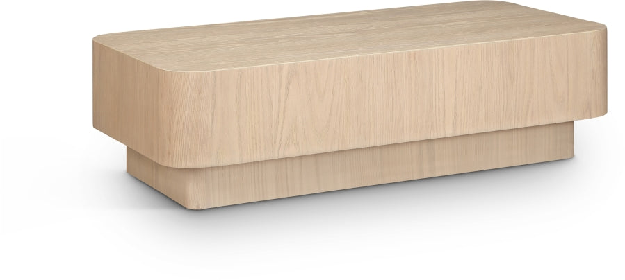 Oakmont Coffee Table Natural from Meridian - Luna Furniture