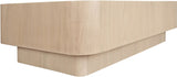 Oakmont Coffee Table Natural from Meridian - Luna Furniture