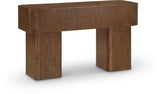 Oakmont Console Table Brown from Meridian - Luna Furniture