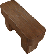 Oakmont Console Table Brown from Meridian - Luna Furniture