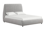 Oasis Gray King Platform Bed from Happy Homes - Luna Furniture