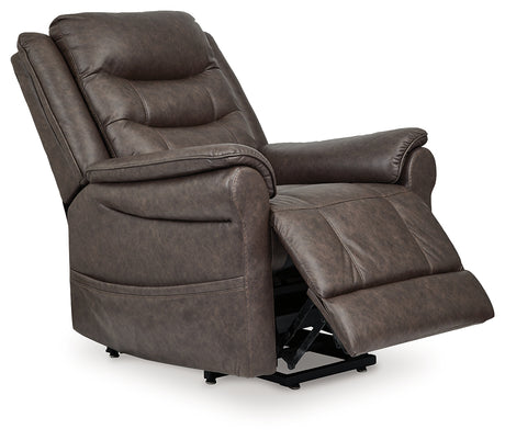 Oatman Umber Power Lift Recliner - 1800412