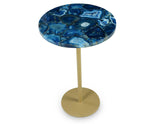 Oceana Agate Top Side Table from Steve Silver - Luna Furniture